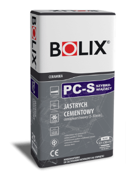 Bolix PC-S Jastrych cementowy cienkowarstwowy 25kg